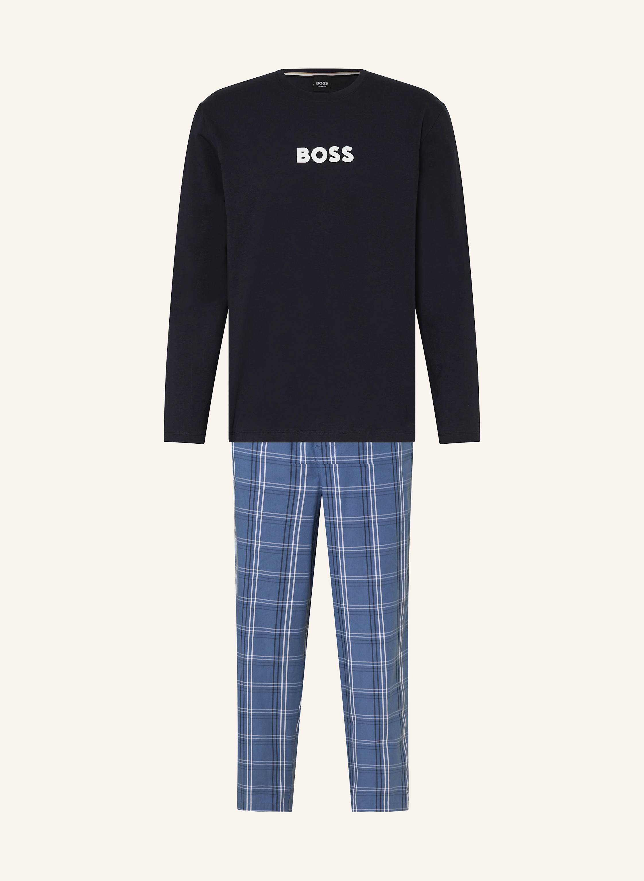 BOSS Schlafanzug EASY LONG SET