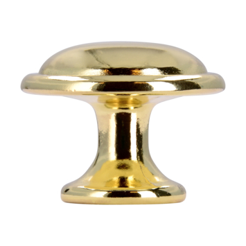 Knop Quinty messing glans 29mm