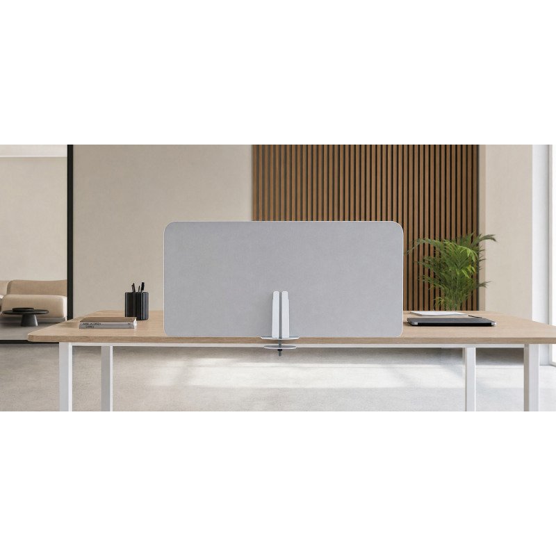 Pince double pour fixation cloison acoustique GARY DESK