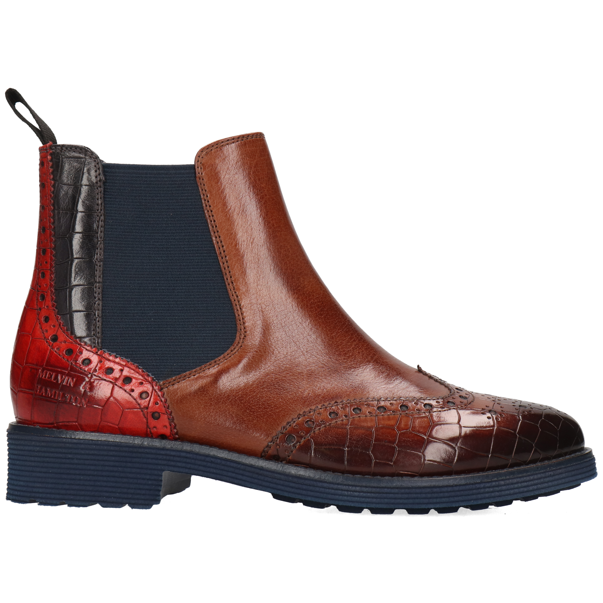 SELINA 6 - Bottines à talon plat | Multicolore