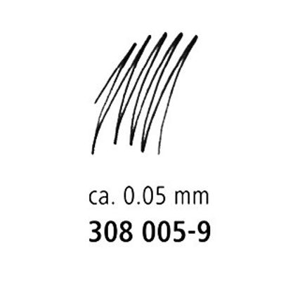 STAEDTLER pigment liner - Feutre fin - 0.05 mm - noir