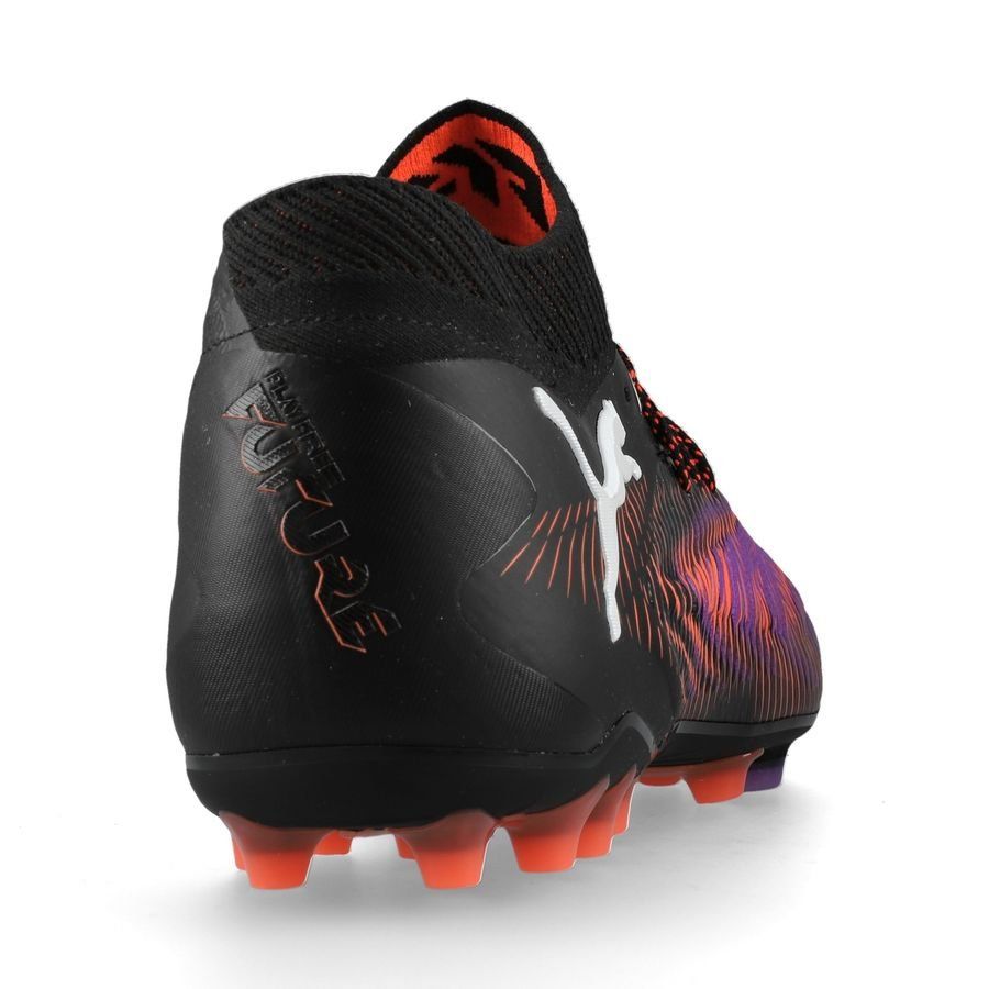 PUMA Future 8 Ultimate MG Unlimited - Noir/Blanc/Glowing Red