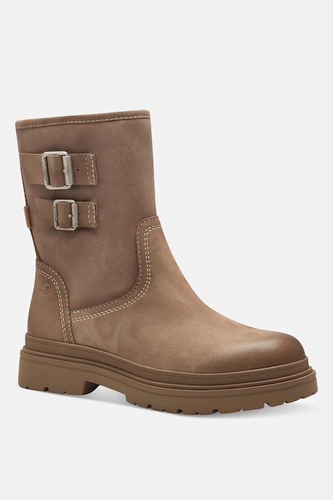 Tamaris Lederboots, Wechselfußbett, Komfortweite