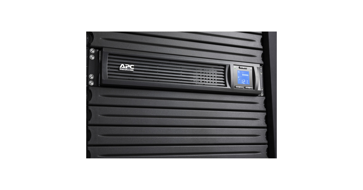 APCSmart-UPS SMC1000I-2UC Noodstroomvoeding ups  (Zwart, 4x C13, USB, Rack Mountable, SmartConnect, 1000VA)