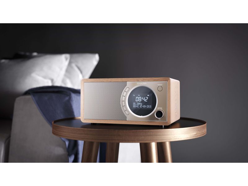 Sharp DAB  Radio DR-450 DAB /FM Radio Digital-Radio mit Speicher für 20 Sender