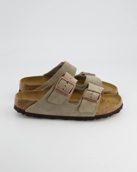 Birkenstock Arizona Pantoletten in Beige