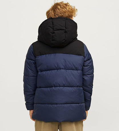 Jack & Jones Steppjacke - JJMoon - Navy Blazer/Blockieren