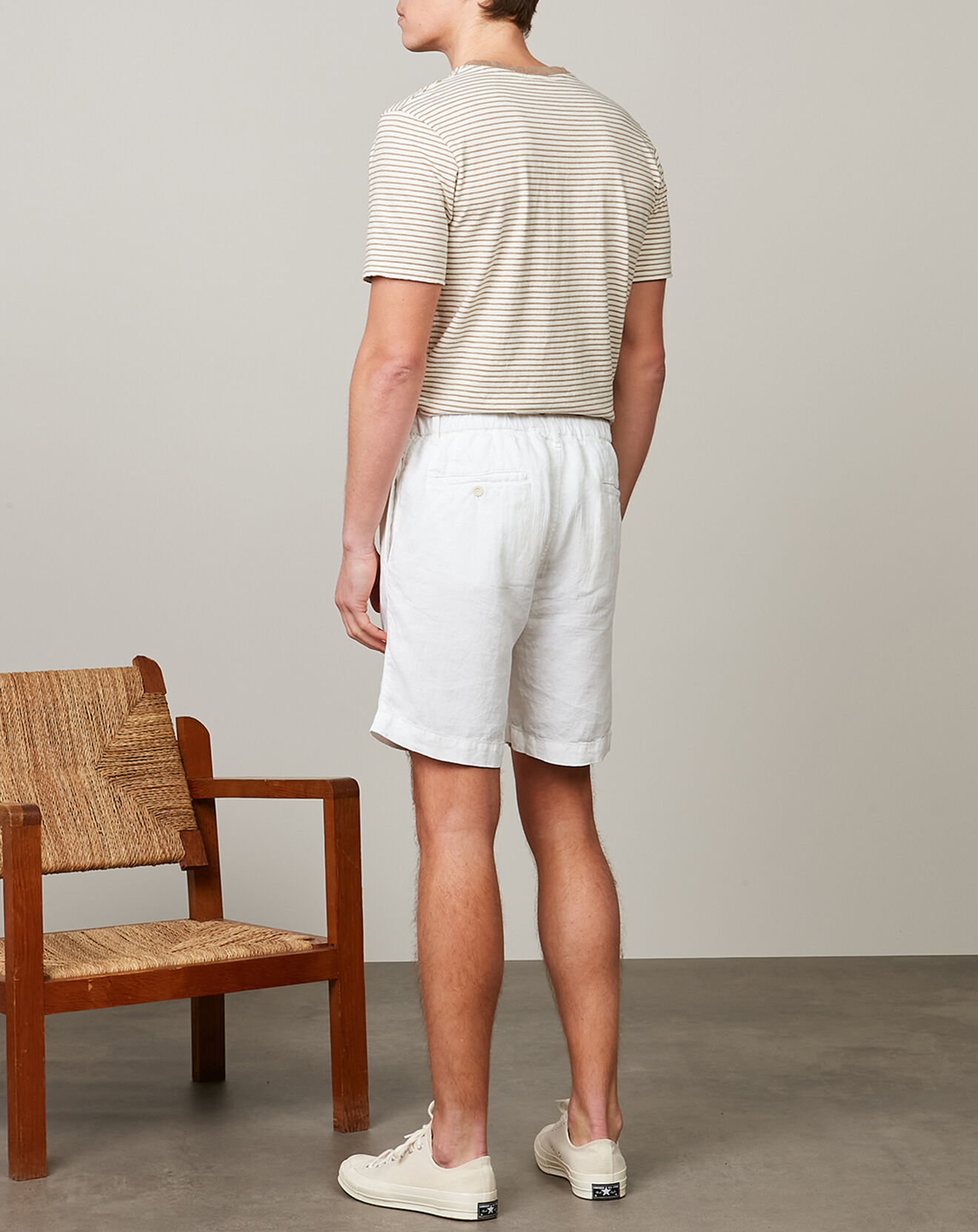 Hartford Short 100% Lin Tank blanc