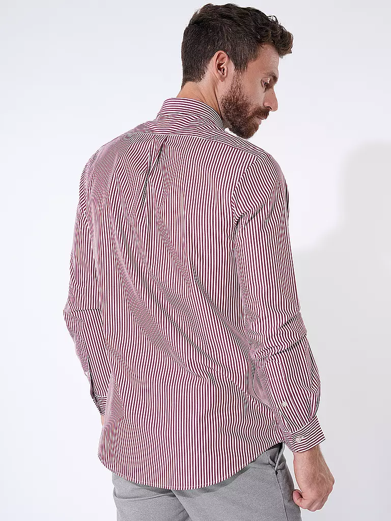 POLO RALPH LAUREN Hemd Slim Fit rot
