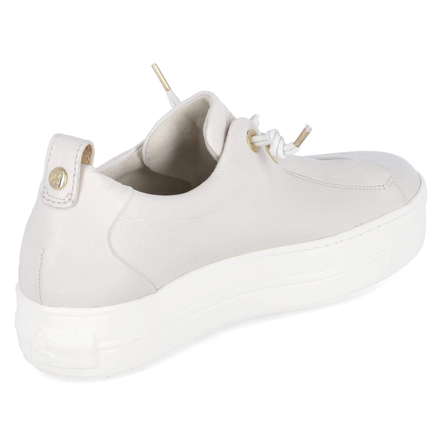 Paul Green Low Sneaker - ivory / gold