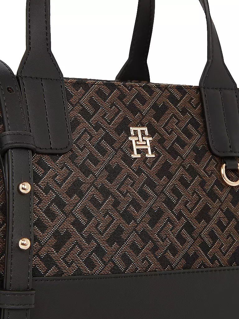 TOMMY HILFIGER Tasche - Henkeltasche  schwarz