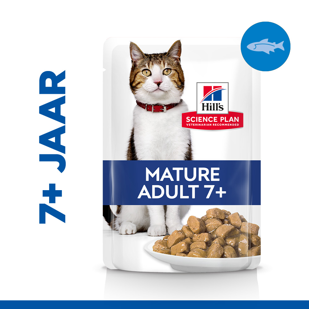 Hill's Science Plan Mature Adult -  Zeevis - Maaltijdzakje