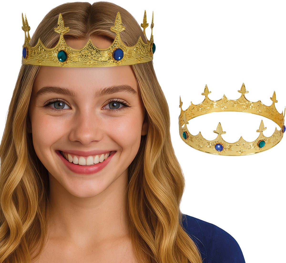 Middeleeuwen Kroon Goud Metallic
