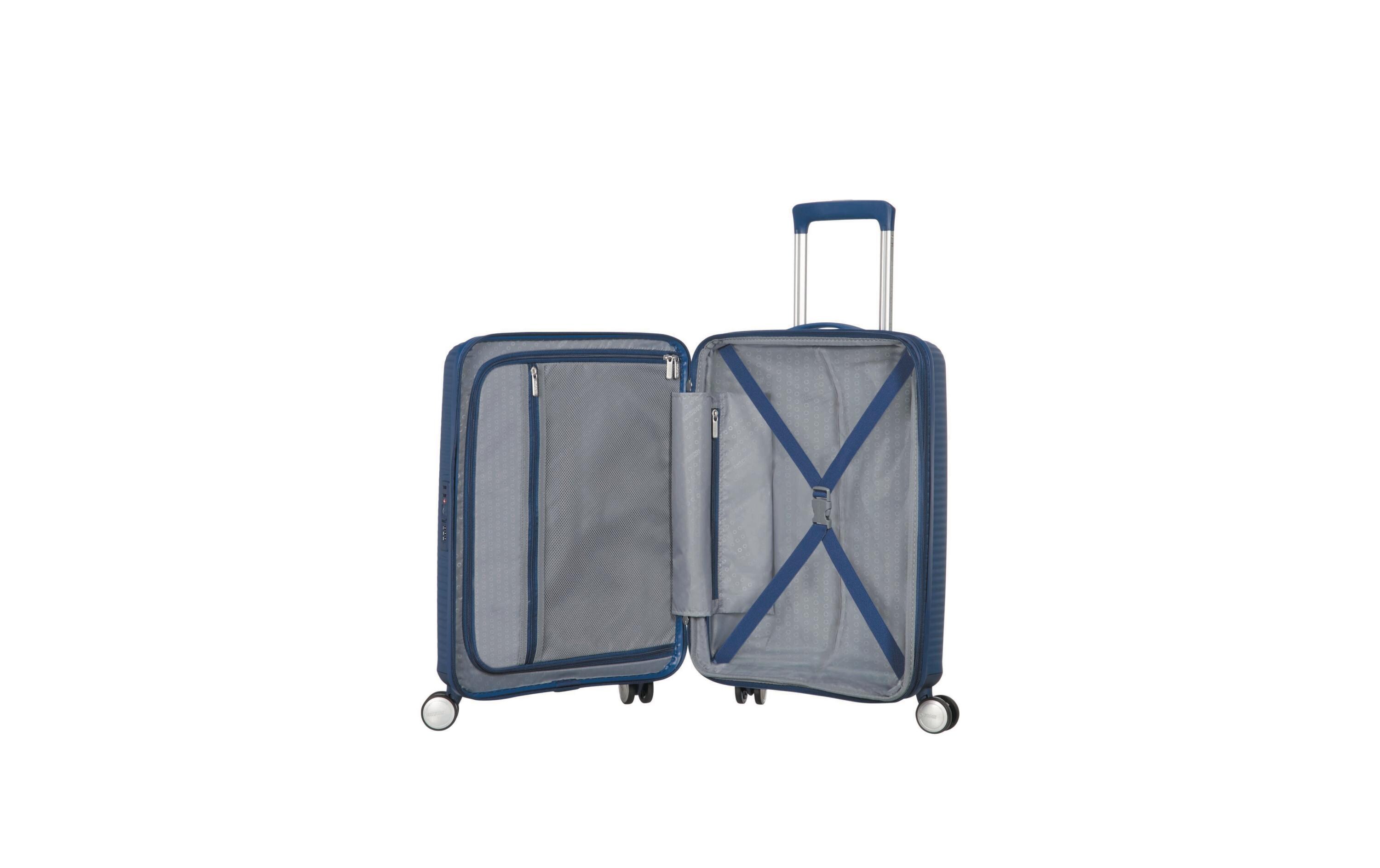 Reisekoffer Soundbox 35.5 l, Midnight Navy<br>Kabinentauglicher Reisekoffer mit 4 Rollen