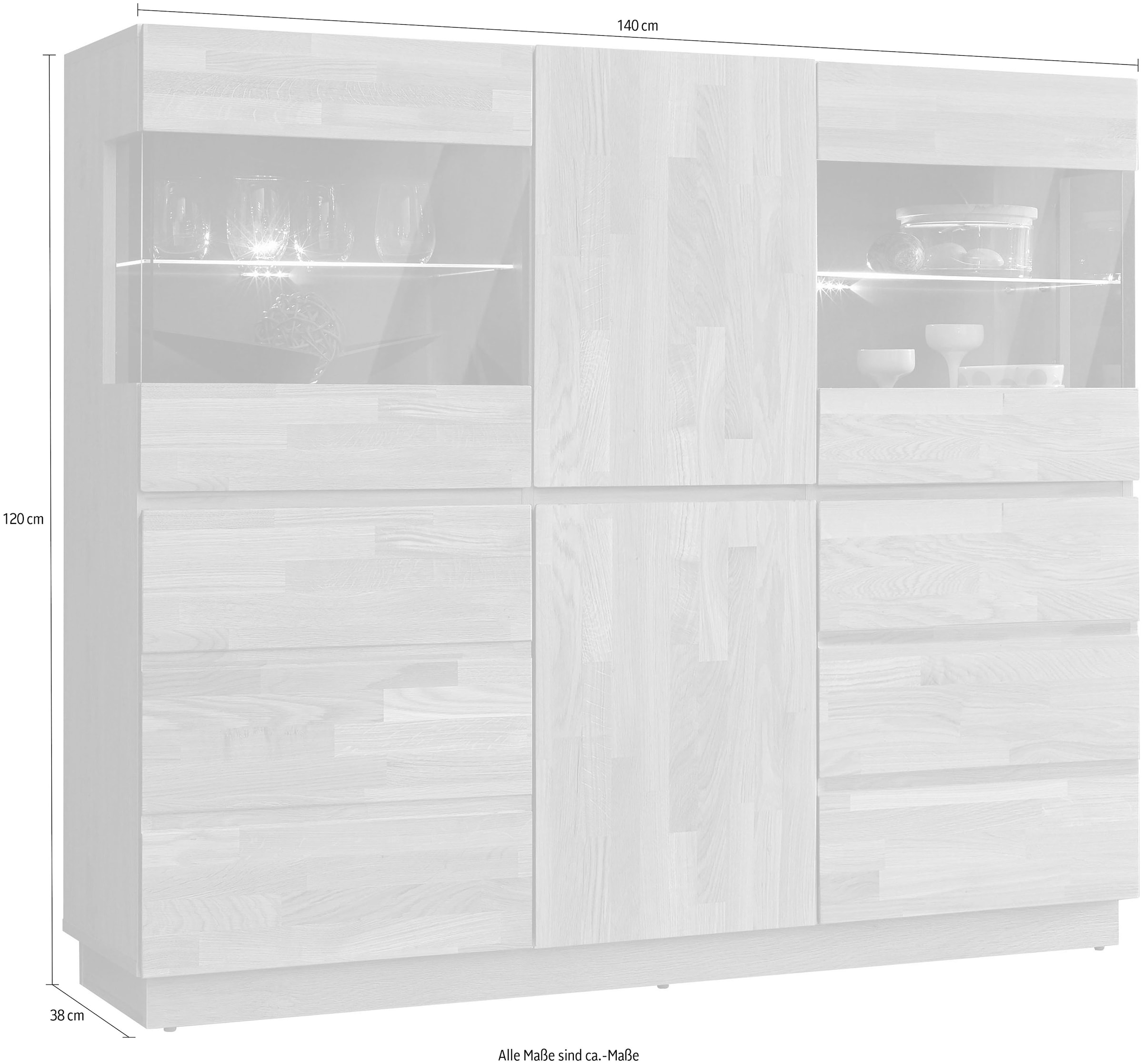 Home affaire Highboard »Laima«