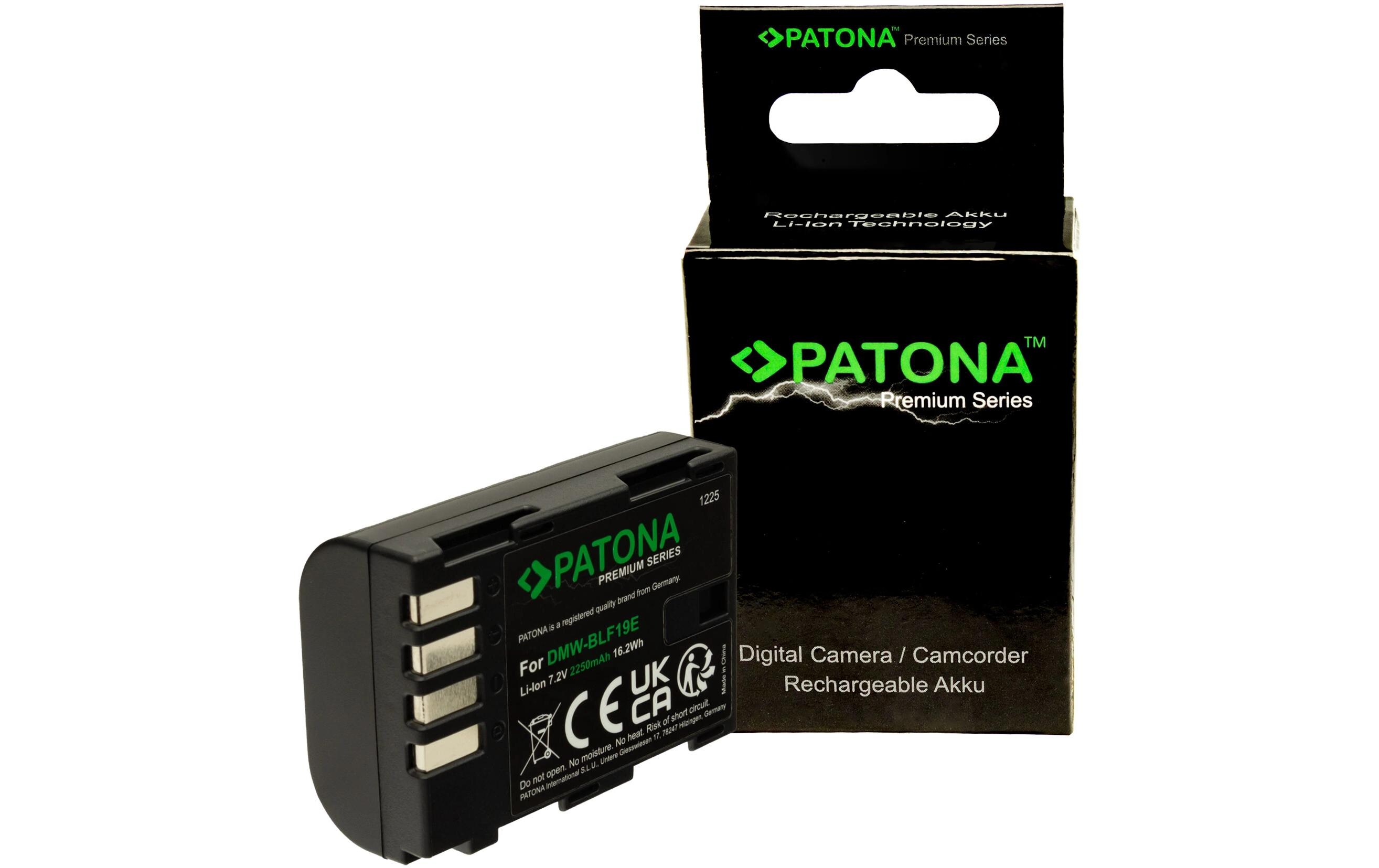 Digitalkamera-Akku DMW-BLF19EPremium Akku f. Panasonic Lumix DMC-GH3 GH3A GH4 DMW-BLF19