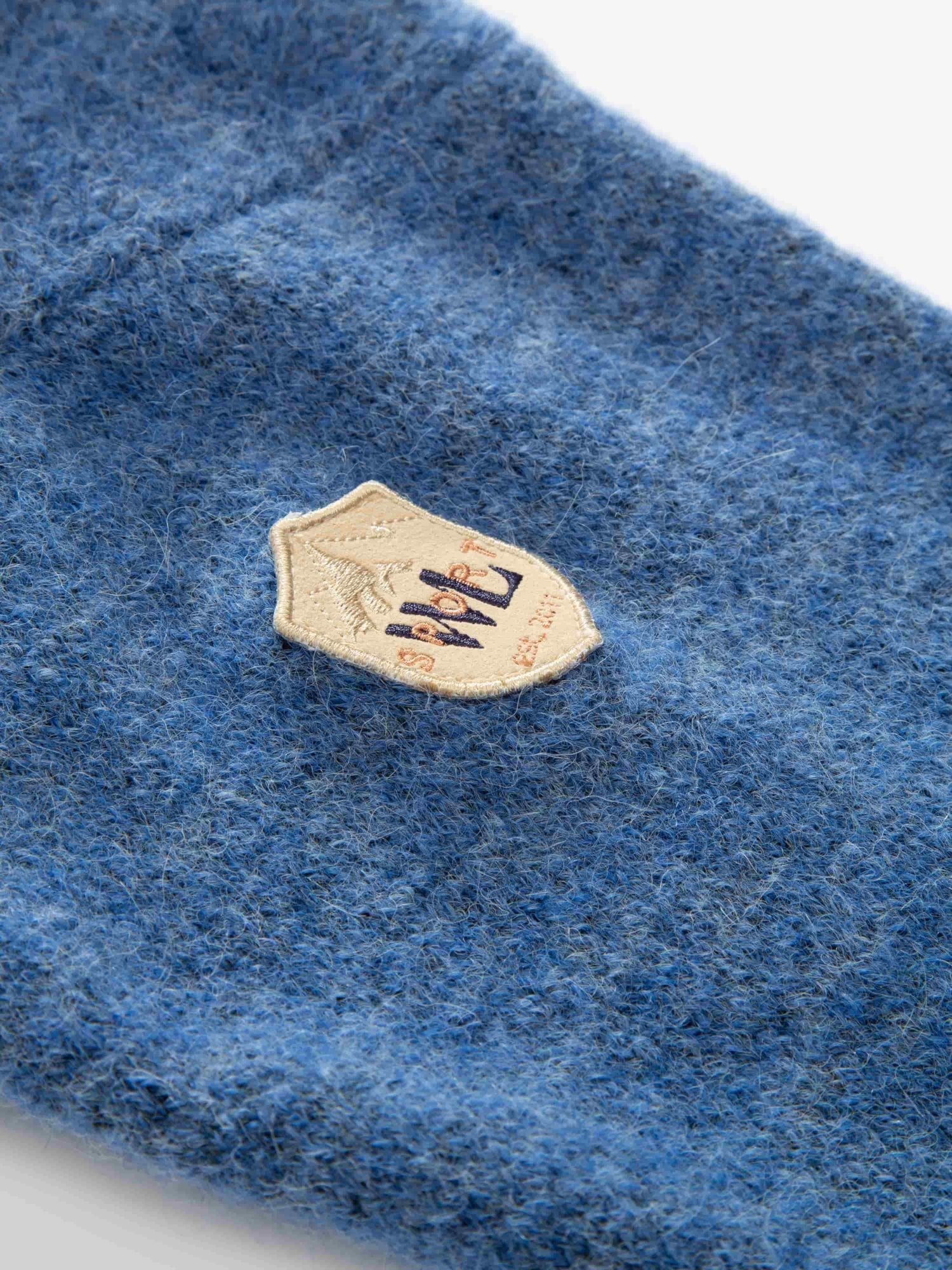 Loen Alpaca Strikkegenser Dame Blue Wave