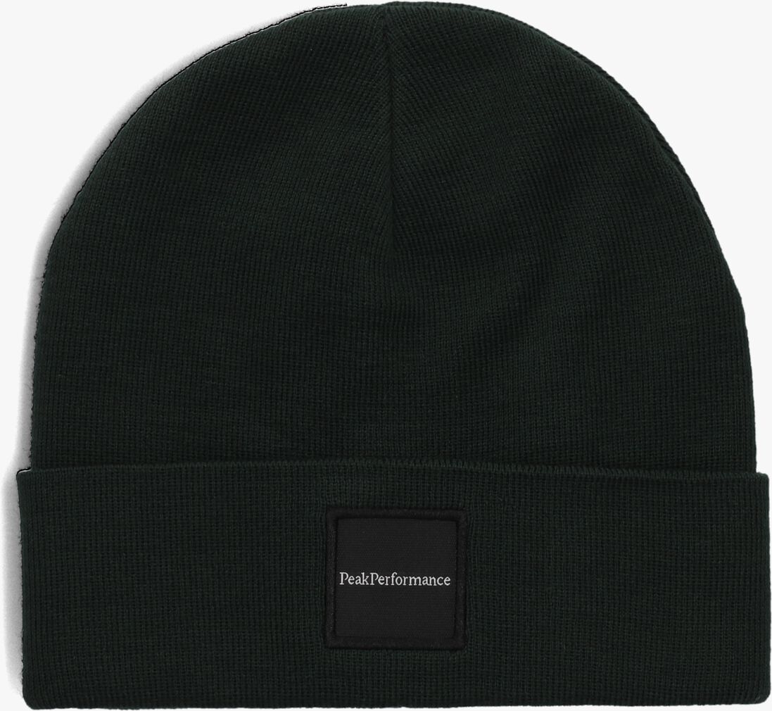 donkergroene peak performance muts switch hat