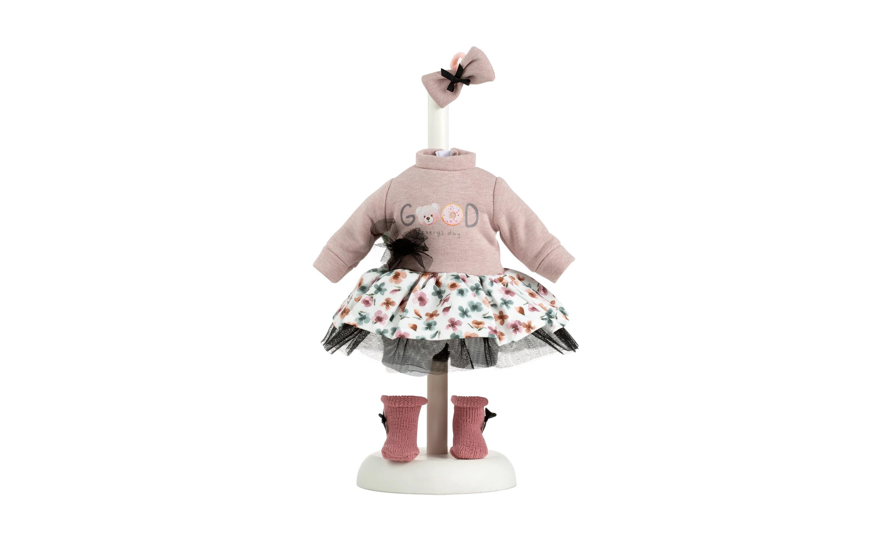 Puppenkleidung Tütü Blumen 35 cmKleiderset