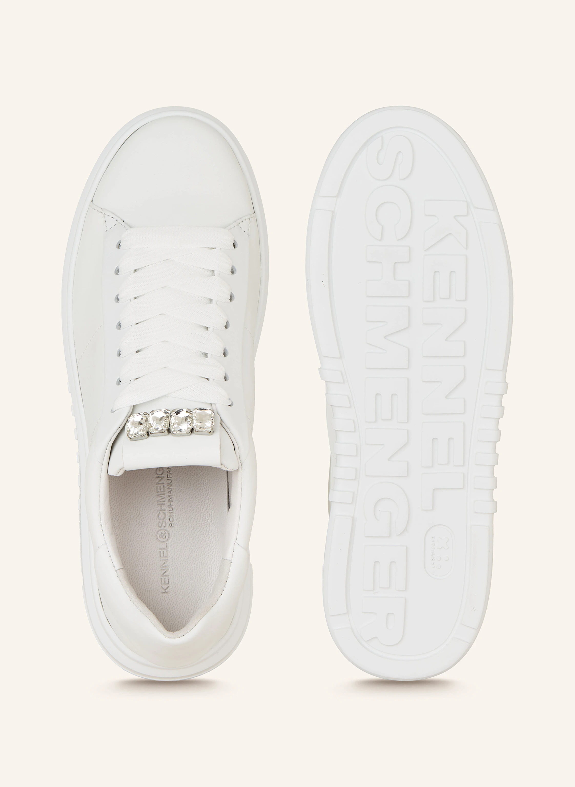 KENNEL & SCHMENGER Sneaker TURN mit Schmucksteinen