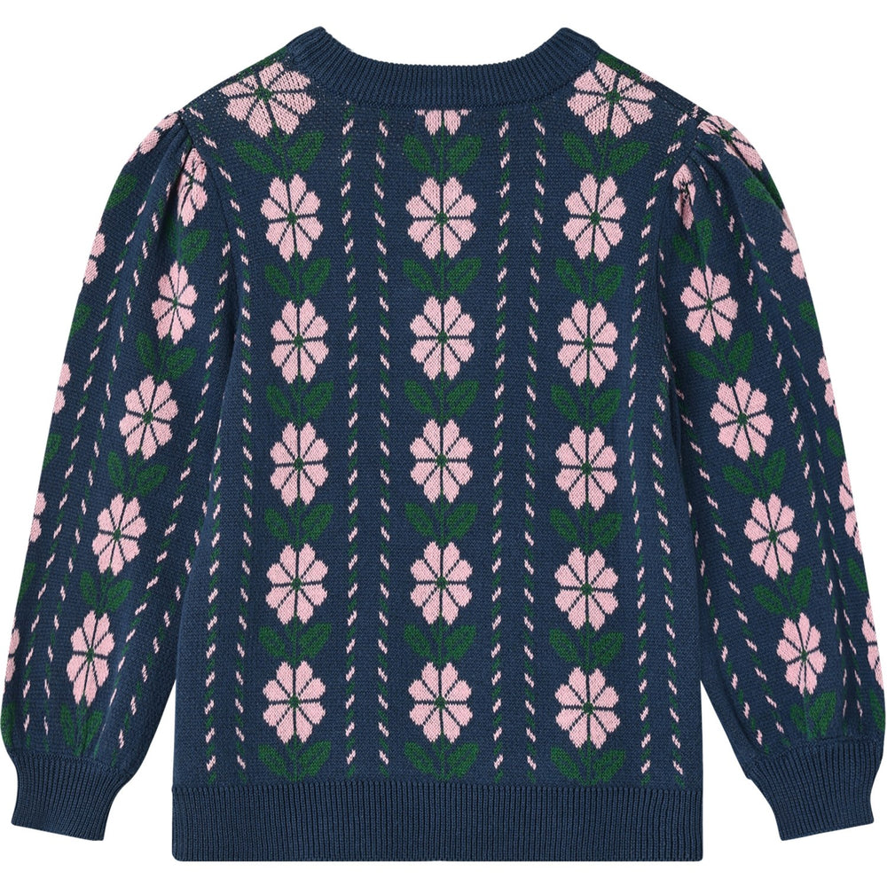 Køb Fliink Insignia Blue Garden Strik Bluse