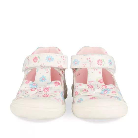 Baskets BLANC FREEMOUSS GIRL
