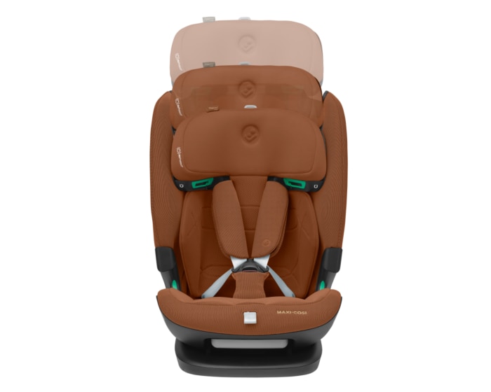 Titan Pro i-Size 15 M - 12 Y  76 - 150 cm  9 - 36 kg    G-CELL-Seitenaufprallschutz |    Easy-in-Gurtsystem |    ClimaFlow Temperaturregulierung |    AirProtect®-Sicherheitskissen |