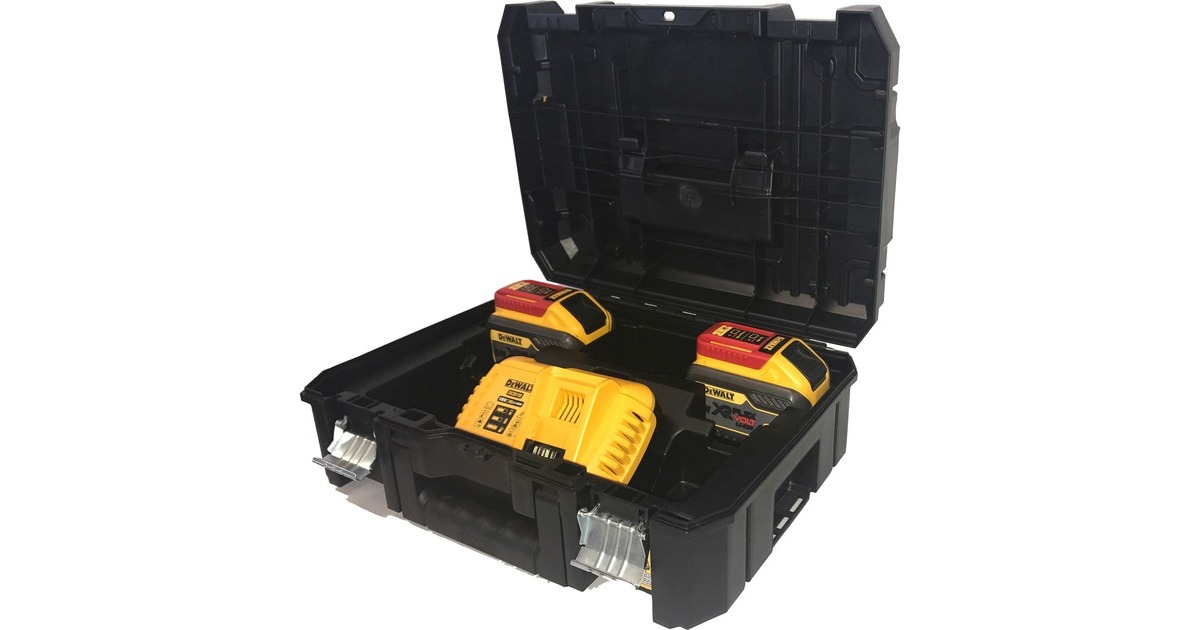 DEWALTDCB118X2T-QW Accu Starterset  (Incl. 1x T STAK™-Box II, 2x DCB547 XR Flexvolt 54 Volt / 162 Wh Li-Ion Accu)