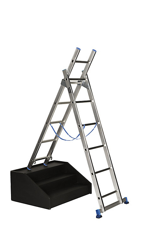 Échelle d'escalier multiposition 2 x 11 marches - 3,3 m