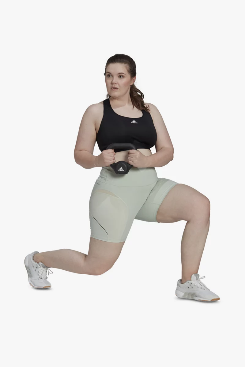 adidas Performance TLRD HIIT 45 Seconds Training Plus Size Damen Short