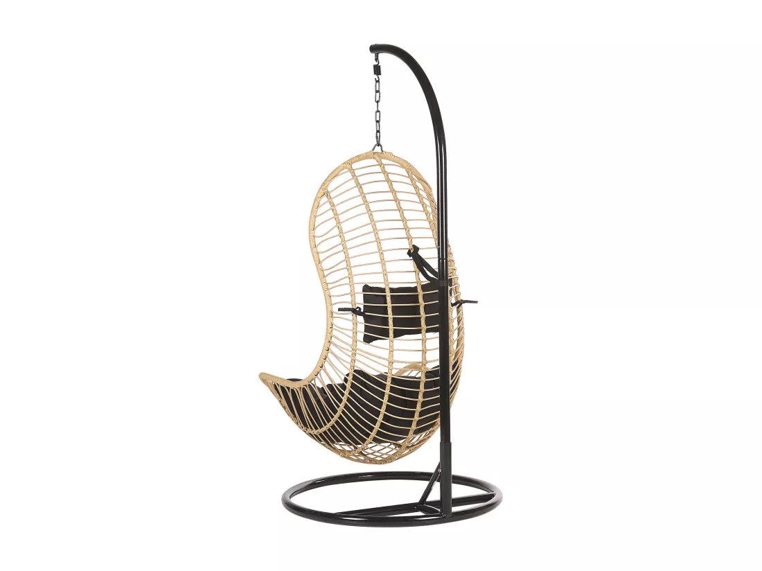 Fauteuil suspendu avec support PINETO Naturel