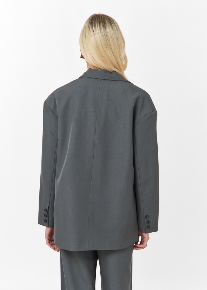 Amy blazer donkergrijs