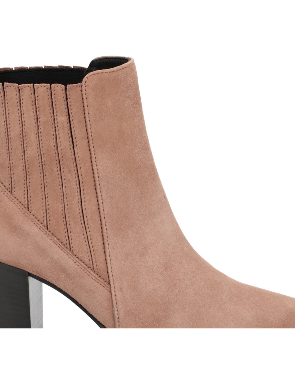 Veloursleder Stiefelette