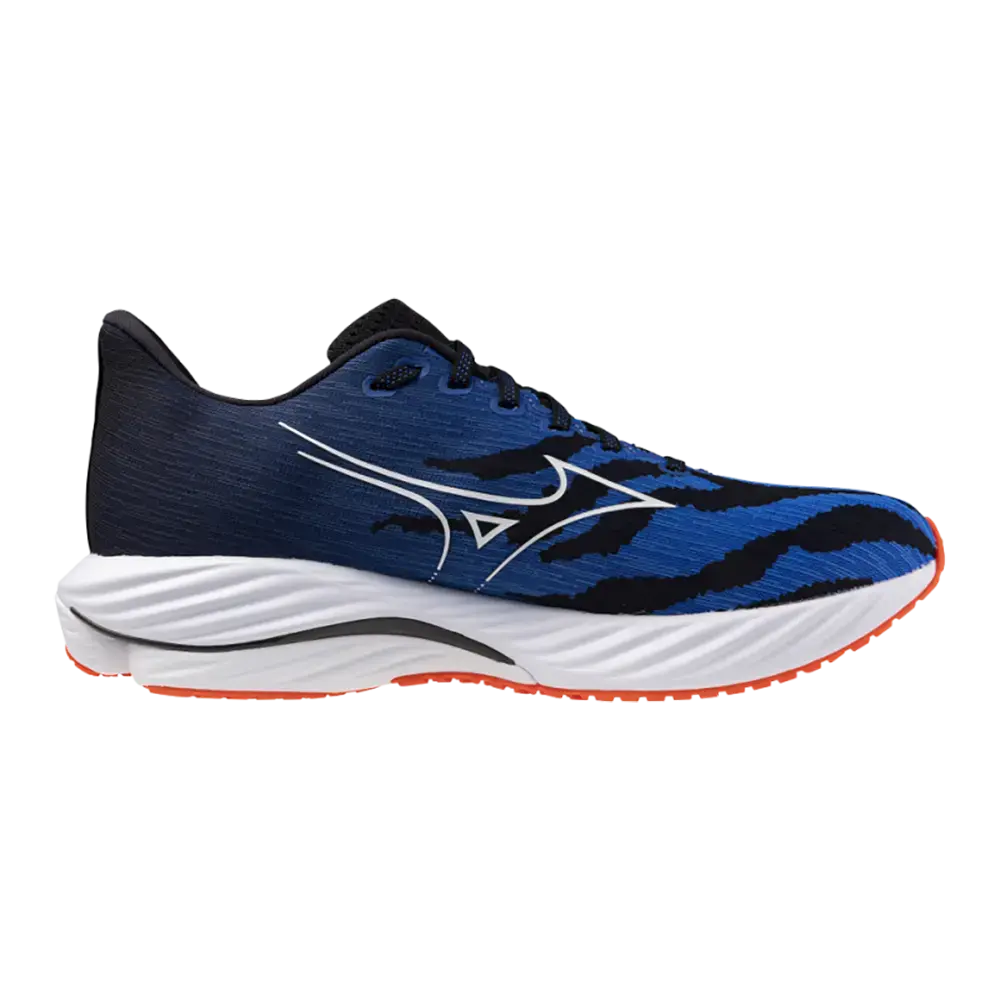 Mizuno Wave Rider 28 Hardloopschoenen Rood/Wit/Blauw Heren