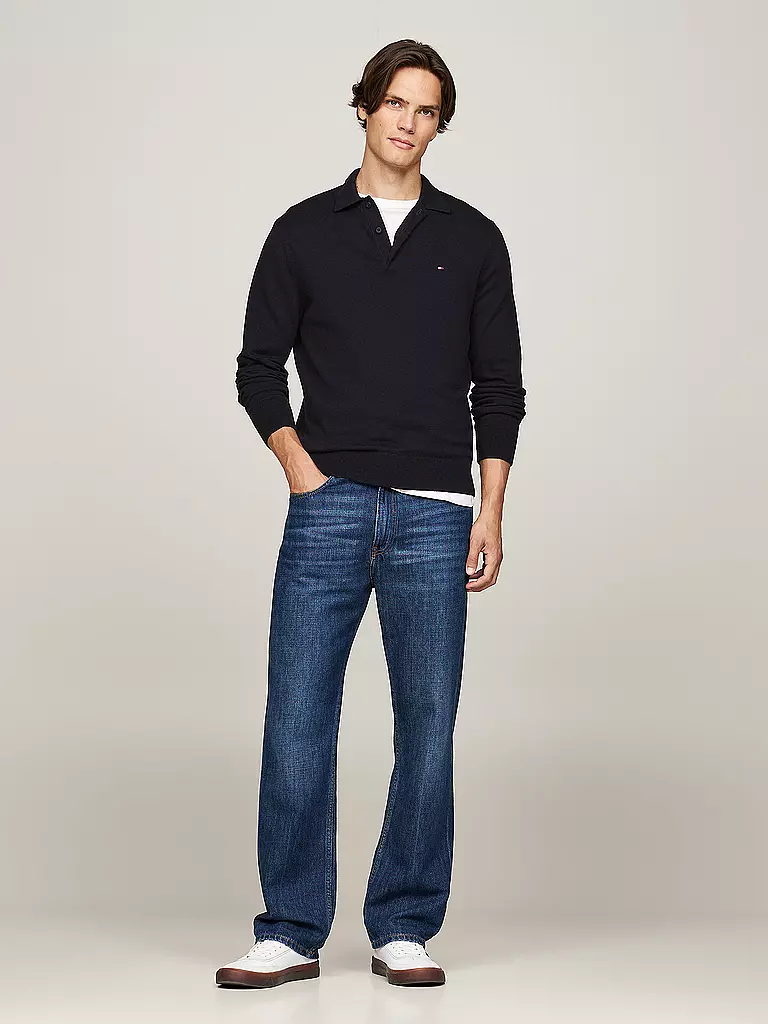 TOMMY HILFIGER Poloshirt PIMA  blau