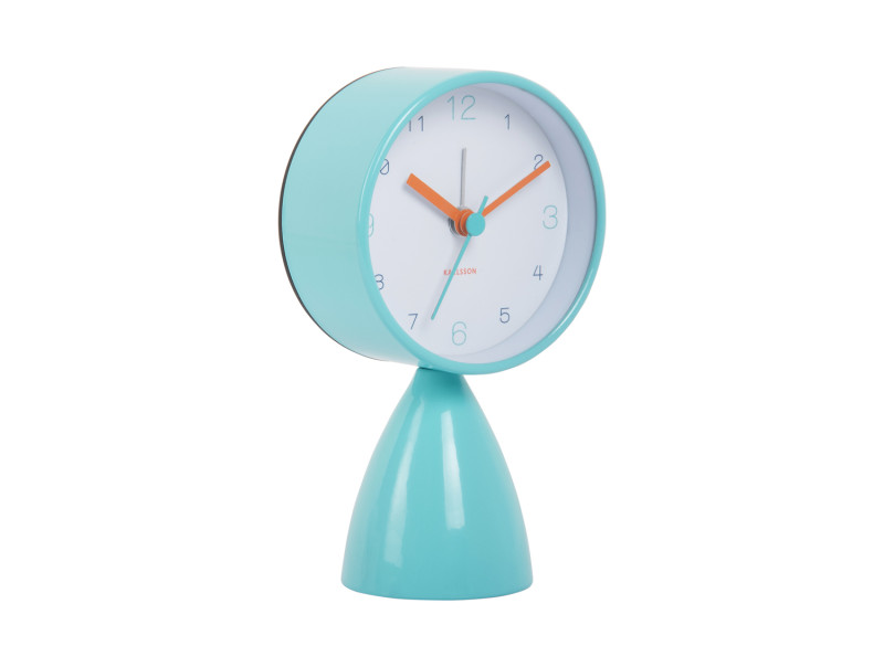 Alarm Clock Funky Vibes KA6023BL Turquoise blue
