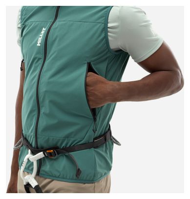 Veste Softshell Millet Fusion Xcs Vert Homme