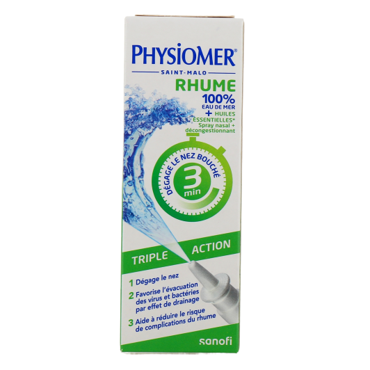 Spray nasal décongestionnant Physiomer Rhume