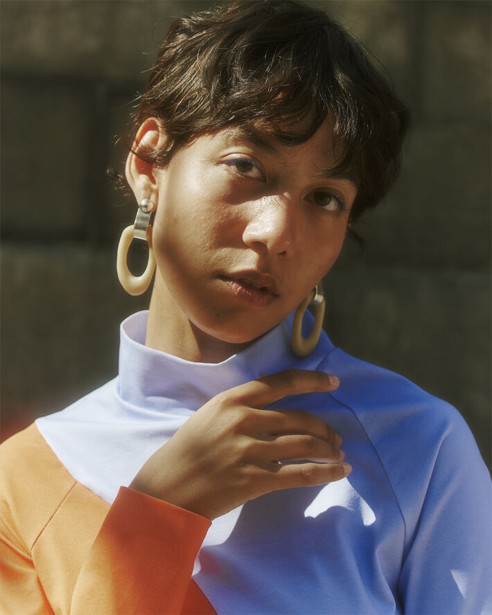 Vibe Vibe Turtleneck Windsurfer/orangeade