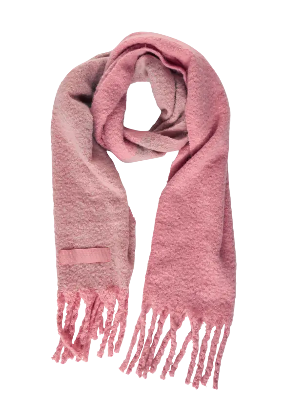 Cosy Winterschal - light peony pink