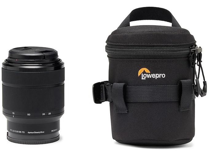 Lowepro Objektivtasche ProTactic LCS 9 x 13 III Gepolsterte Tasche mit Zurrgurt für Objektive mit bis zu 9 cm Durchmesser und 13 cm Länge
