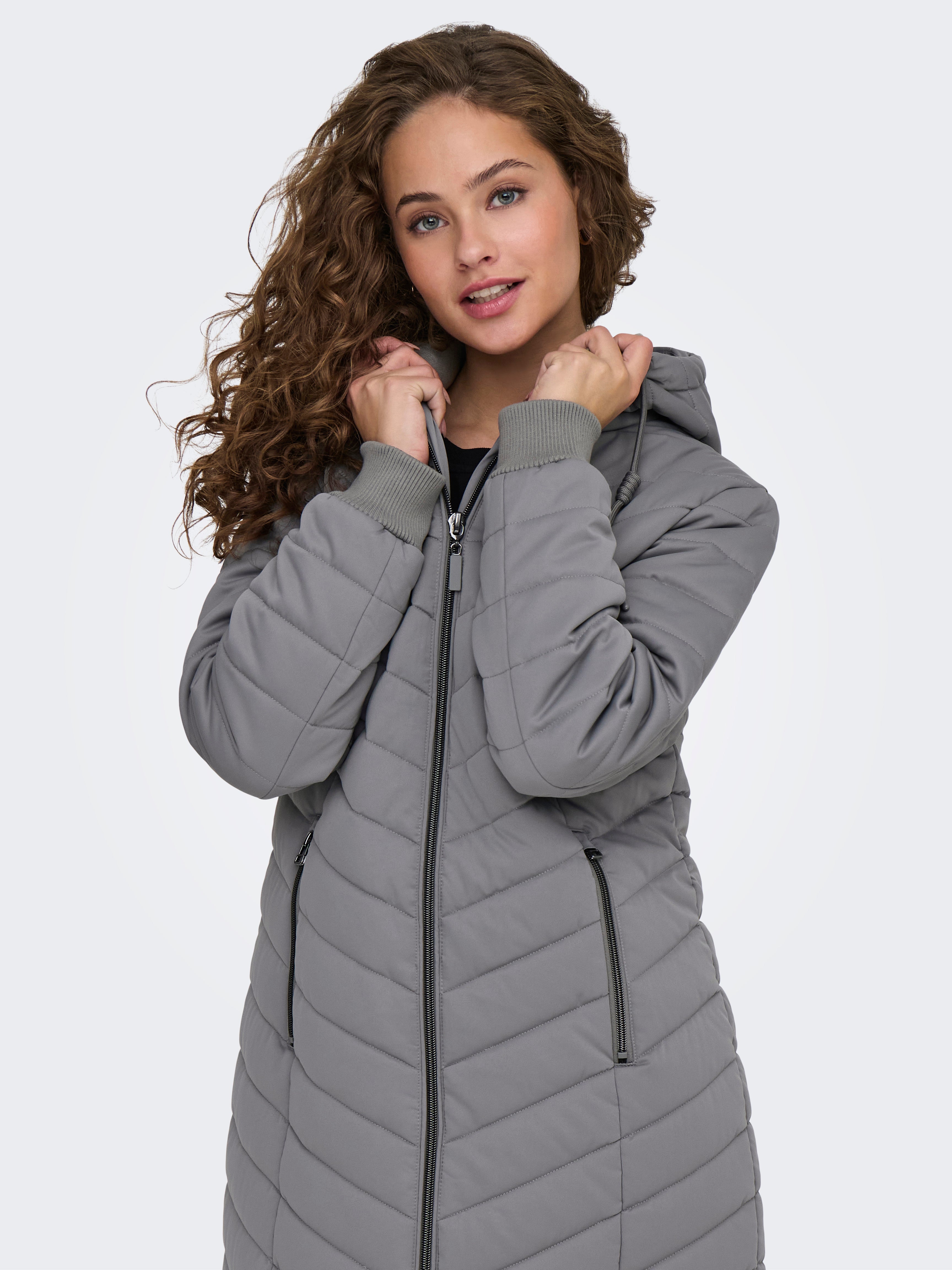 JDYEBONIE Daunenjacke Steel Gray