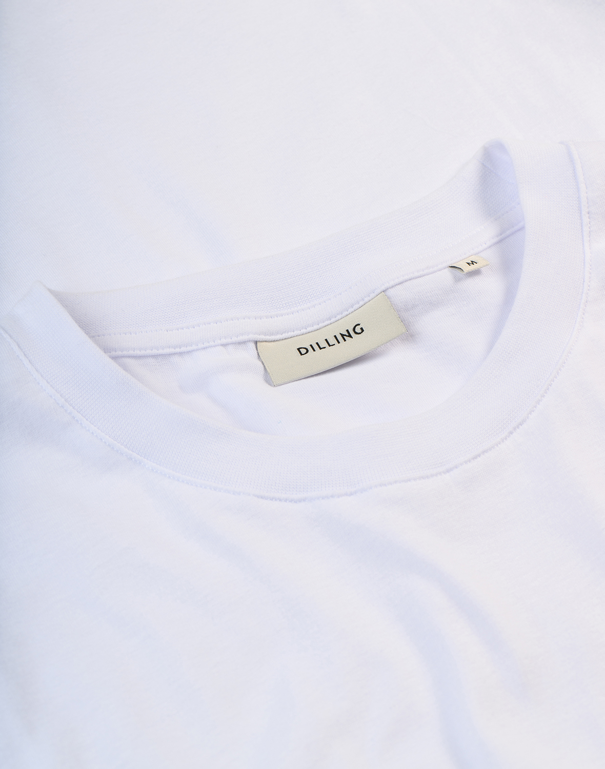 T-shirt van katoen voor heren in Bosnacht