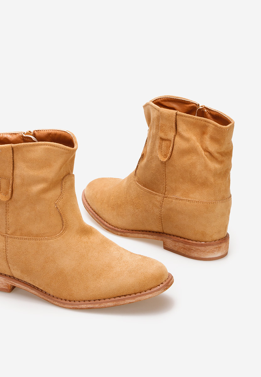 Bottines compensées chameau Medova V3