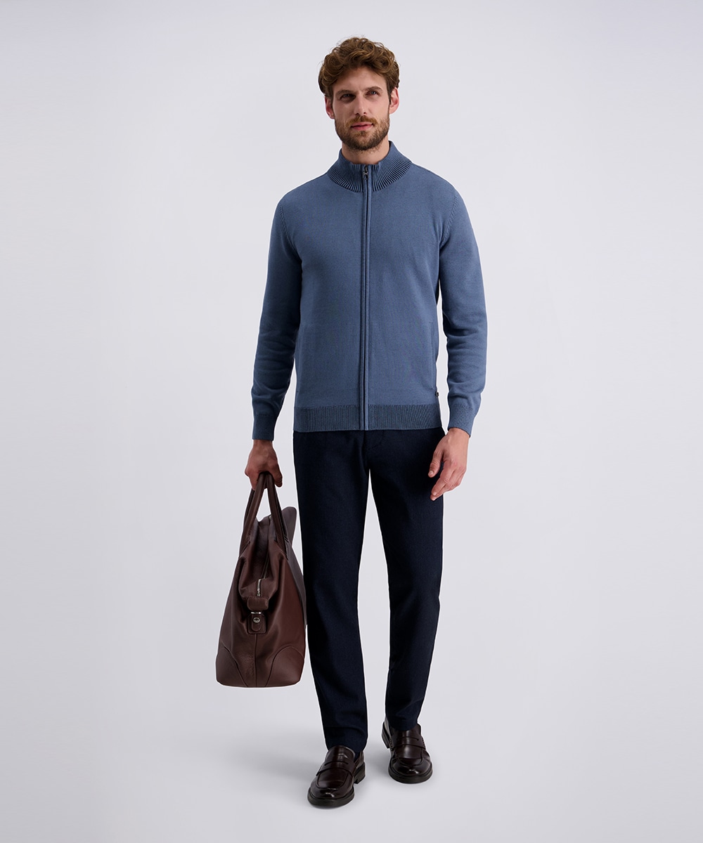 Pierre Cardin Strickjacke »Strickjacke StKrgRV«, mit Taschen
