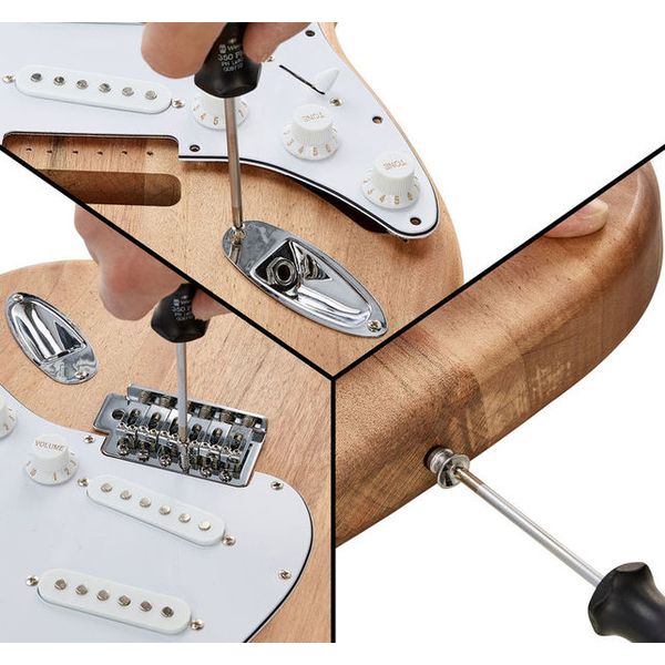 Harley Benton E-Gitarrenbausatz ST-Style