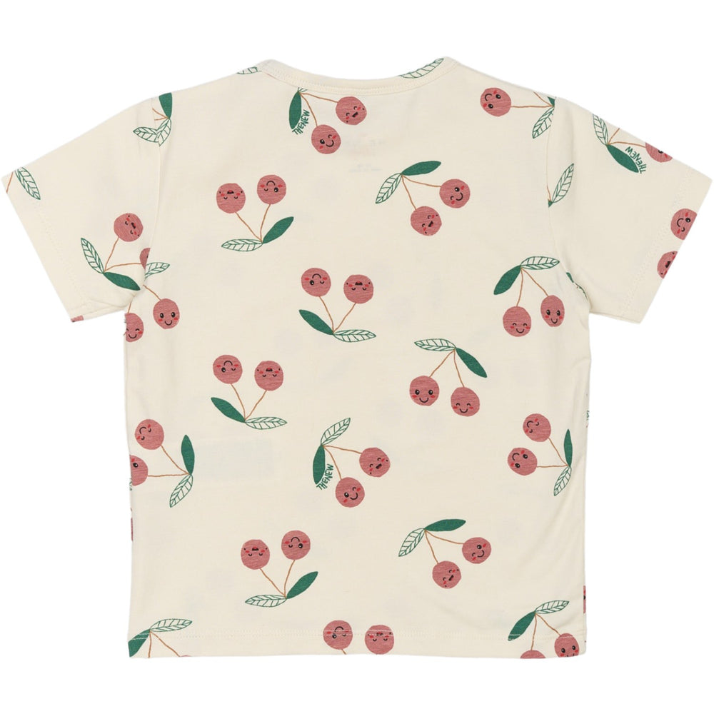 Køb THE NEW Siblings White Swan AOP Olivia T-Shirt
