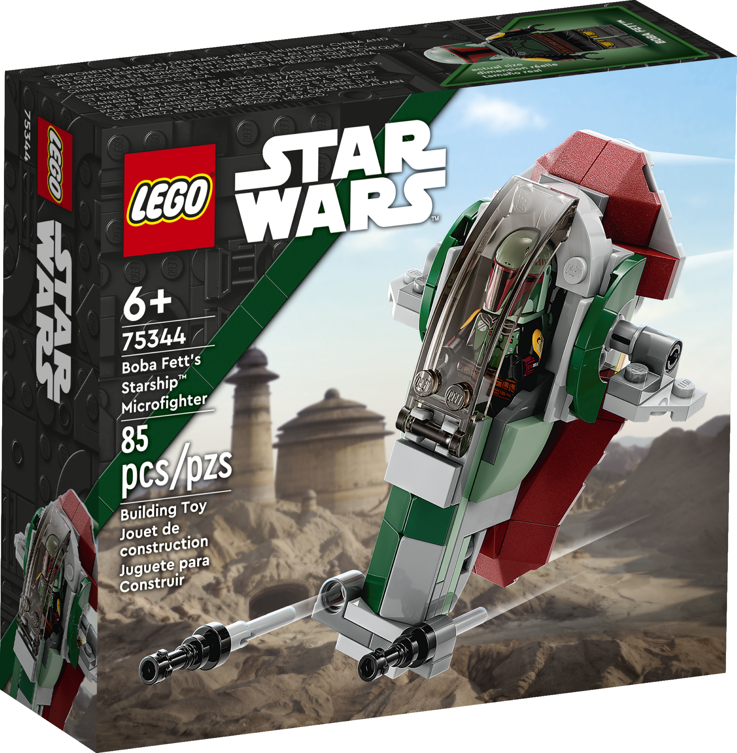 Microfighter da Nave Espacial de Boba Fett 75344