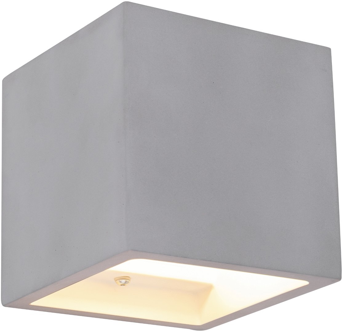 Wandleuchte - grau - Beton - 11,5 cm