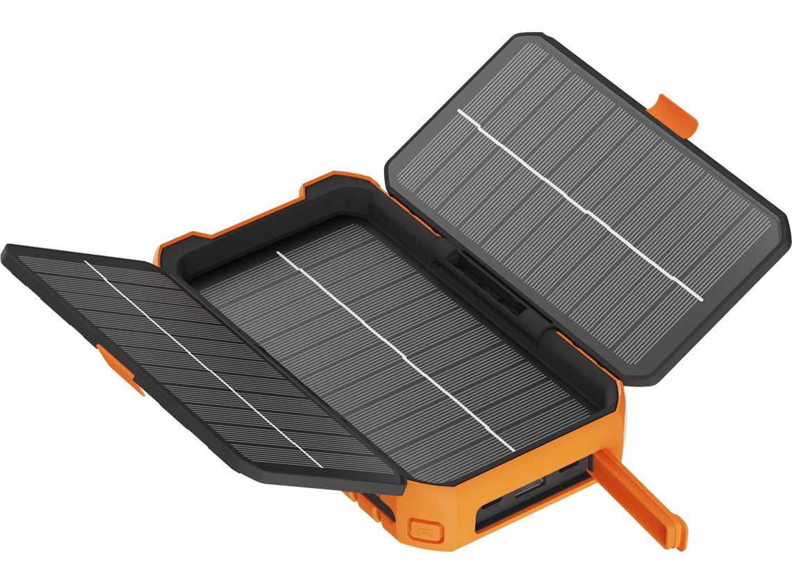 Xtorm Rugged 10.000 mAh powerbank op zonne-energie